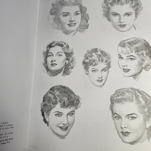 Walter Foster How To Draw & Paint Heads #197 Portraits & Figures Pencil Book Vtg - Picture 9 of 16